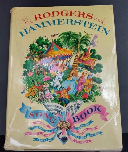 The Rodgers and Hammerstein Song Book, Vintage, 1958, Hardback, Illustrated - Etsy