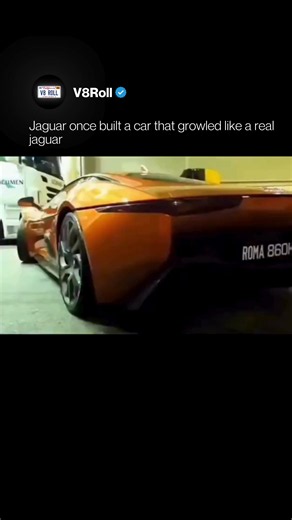 Jaguar built a hypercar that sounded like an actual jaguar, then never sold a single one. The C-X75 growled, chased James Bond through Rome, and lives on as the coolest car nobody could buy. 🐆🔥🎬 The C-X75 was built around a 1.6-litre four-cylinder with both a turbocharger and a supercharger, revving to a wild 10,200rpm. That tiny high-revving engine and a tuned exhaust are what give the hybrid supercar its signature howl. Jaguar cancelled production before customers could buy one, but the stu