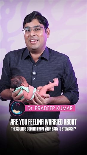 Dr. Pradeep Kumar | Child Specialist 👶 on Instagram: "Growling sounds from your baby’s tummy can be worrying—but most of the time, it’s completely normal. These sounds usually come from gas movement, immature digestion, or normal bowel activity, especially after feeds. Watch the reel to understand when it’s harmless and when you should consult a pediatrician. If you’ve heard these sounds in your baby, comment TUMMY and I’ll guide you further."