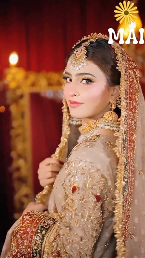 Beautiful Bridal Dress #wedding #bridaldress #trending