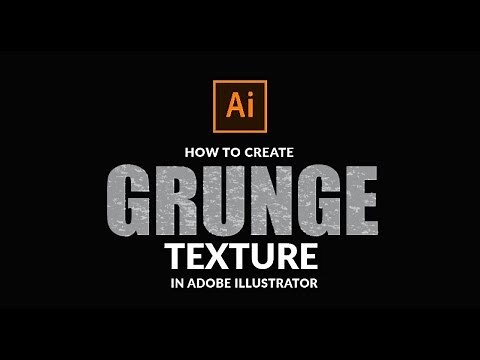 How To Create Grunge/Vintage Texture in Adobe Illustrator
