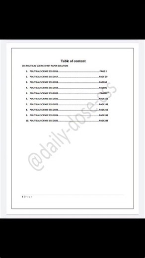 CSS/PMS Aspirant | 🗣️ Vocab Enthusiast✍️ on Instagram: "Unlock your CSS success! 🚀 As a fellow aspirant, I know how daunting the preparation can be. That's why I've put together a comprehensive solution booklet for Political Science, covering both Paper I and II. With 10 years' worth of past papers from 2016 to 2025, you'll be well-prepared for your exam. Send me a DM to get your hands on it! . . . #css #csspakistan #css2026 #csspoliticalscience #politicalscience #KPPMS #punjabpms #spsc"