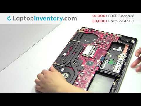 Asus ROG Strix GL704 Full Disassembly and Reassemble Take Apart Tear Down 0KN1-5B1US21 13N1-5BA0301