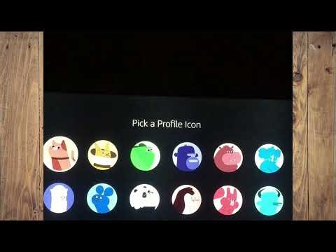 how to change profile icon on samsung tv