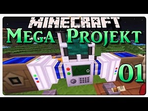 Minecraft MEGA PROJEKT #01 - Meine Maschinen | DEBITOR
