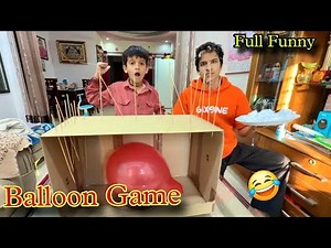Balloon Game || Full Funny Maja Aa Gya 😂 #souravjoshivlogs