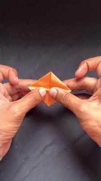 How to Make a TALKING Origami Crow (Super Easy!) 🐦‍⬛