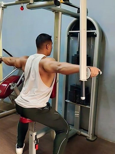 Reverse Grip Butterfly|Butterfly Exercise 💪🫡