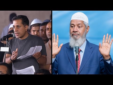"I have 100 questions against Islam!" - The atheist trapped by Dr. Zakir Naik live