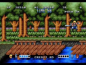 Double Dragon - Sega Mega Drive/Genesis full playthrough