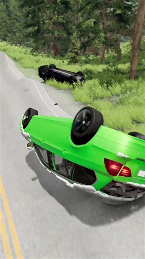 2026 BMW E91 Mod DESTROYED in EPIC Crash! #beamng #beamngdrive #carcrash #beamngmods #epicfail