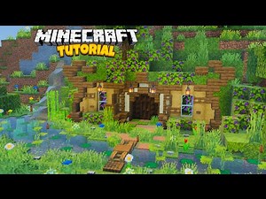 How To Build A Hobbit Hole In Minecraft [ Minecraft tutorial ]