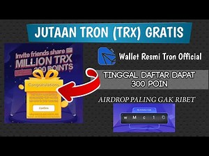 JUTAAN TRON GRATIS DARI TRONLINK PRO || Wallet Resmi dari Tron Official tanpa KYC