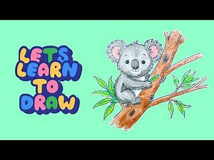 How to Draw a Cute Koala 🐨 | Easy Koala Drawing Tutorial for Kids & Beginners | Step-by-Step Art