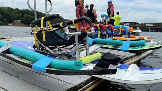 Webster Water Ski Collective hosts second annual Veterans Ski Day
