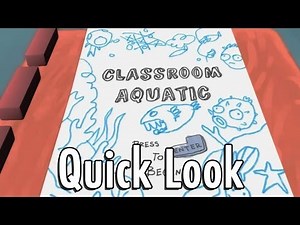 RPG's Quick Look! Classroom Aquatic (FREE)