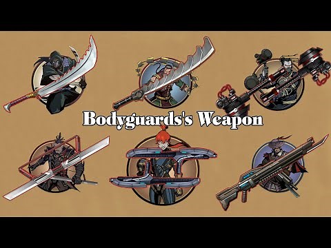 Shadow Fight 2 || All Bodyguards's Weapon of TITAN 「iOS/Android Gameplay」