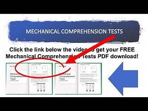 Mechanical Comprehension Test, Answers and Explanations