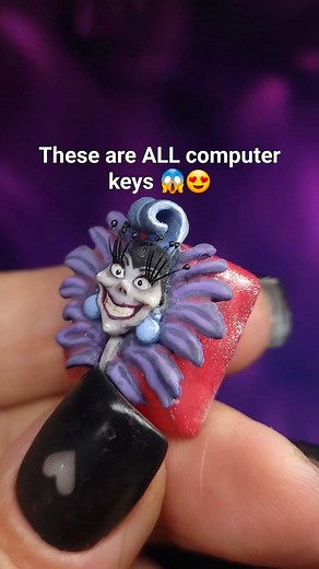105K views · 4.2K reactions | Micro art on computer keys  | Temika S | Facebook
