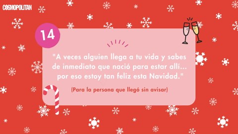 50 preciosas frases para felicitar la Navidad y el Año Nuevo