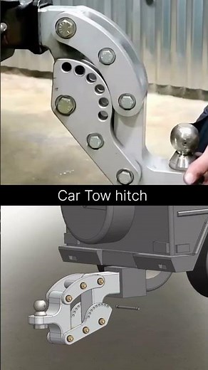 How to Level Any Trailer in Seconds 🛠️ #TowingTips #automobile #engineering #machine