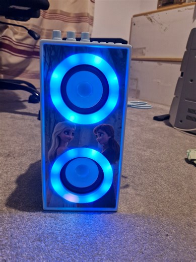 20 Pound Frozen Speaker Bass Test