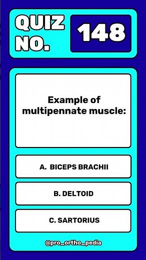 ANATOMY QUIZ PART - 148 #anatomy