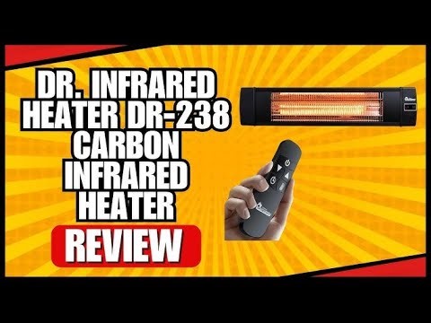 Dr Infrared Heater DR‑238 – Powerful Indoor & Outdoor Infrared Patio Heater with Remote Control!