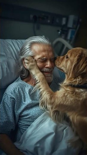 Dog Cries With Owner in Last Emotional Moment😢💔#shorts