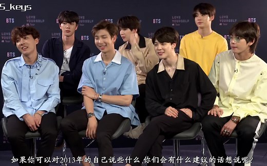 【BYS_keys中字】BTS in LA 各种采访合集