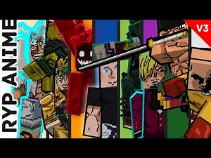 ADDON RYP ANIME V3 MINECRAFT