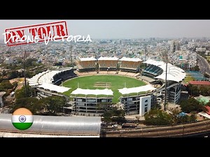 M.A. Chidambaram (Chepauk) Stadium by Drone - Chennai, India [4K-UHD]