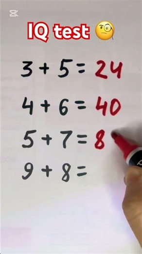 IQ test #maths #geniune #iqtest