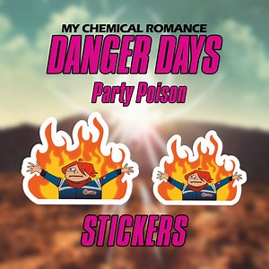 Vinyl Sticker - Party Poison My Chemical Romance - Etsy