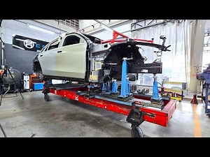 Mercedes-Benz S Class (W223) front rails replacement