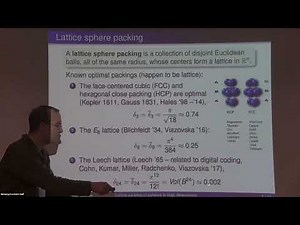 Lattice Packing of Spheres in High Dimensions Using a Stochastically Evolving Ellipsoid-Boaz Klartag