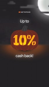 5 comments | Skip the tricks, cash in on the treats.  Earn up to 10%* cash back at your favorite retailers with a Netspend® Debit Account. *The 10% figure reflects an estimate based on a sampling of actual merchant cashback offers. Cashback offers vary by individual based on personal spending behavior and actual discounts offer will vary. Discounts may be shown as either a percentage or flat amount. | Netspend | Facebook