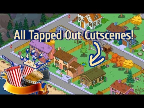 Simpsons Tapped Out Cutscenes Complete Set!