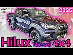 TOYOTA HILUX DOBLE CABINA DIESEL ADVENTURE 4X4 MHEV 2025 #hilux #hilux2025 #toyotahilux2025 #diesel