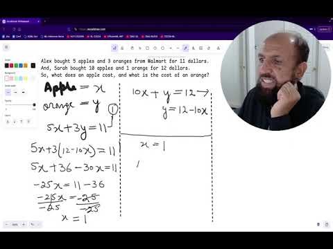 Basic Maths - Lesson07a - Two Variable Word problems - Brahvi