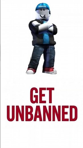 How to get unbanned on Roblox