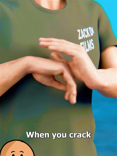 🦾🤔 What REALLY happens when you crack your knuckles? Is it just a satisfying sound… or is there science AND consequences behind it? 😱 This video breaks down: ✔ Why that popping sound happens ✔ What’s going on inside your joints ✔ Whether it’s harmful or harmless ✔ The surprising long-term effects (or lack of them) From bubbles in the fluid to ligament movement — this everyday habit is way more fascinating than you think! 👀🔥 Watch till the end — the truth might surprise you! #KnuckleCracking