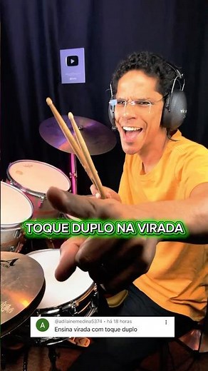 How to play a DOUBLE STROKE fill on drums without getting tangled