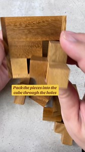 Pack the pieces in through the small cuts on the box. #puzzle #puzzlesolving #puzzlesolvers #puzzles | Puzzle Master Inc.