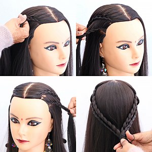 15K views · 328 reactions | Best party open hair style of 2022 #hairstyle | Magical Hairstyle | Facebook