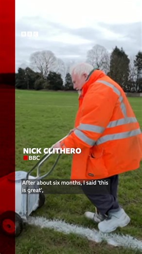 Two brothers are retiring together after spending more than 100 years combined marking out sports pitches across Birmingham. Full story via link in comments. | BBC Birmingham