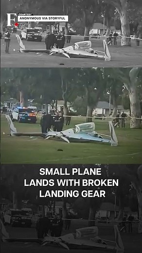 Watch: Plane Makes Emergency Landing On Soccer Field In California | N18G