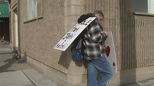 'I am a thief:' Teen wears sign as punishment for stealing