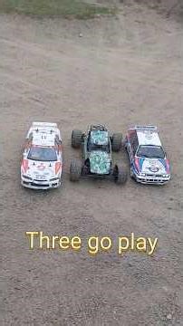 1/10 rc rally car and sand buggy action!- TT-01, an FTX Banzai and ASB1 buggy.