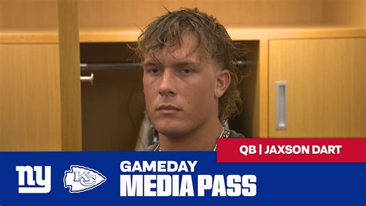 QB Jaxson Dart on playing in his second NFL game